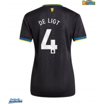 Manchester United Matthijs de Ligt #4 Tredjedrakt Dame 2025-26 Kortermet